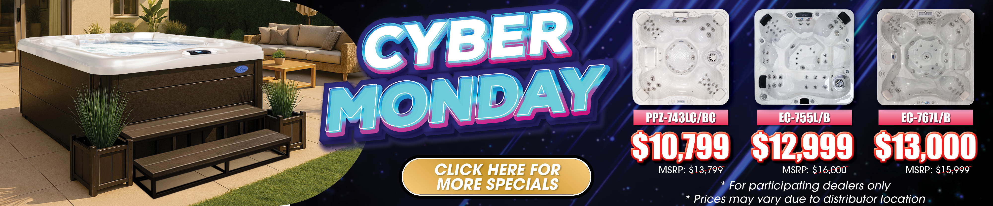 Calspas hot tub being used in a family setting - Sioux City