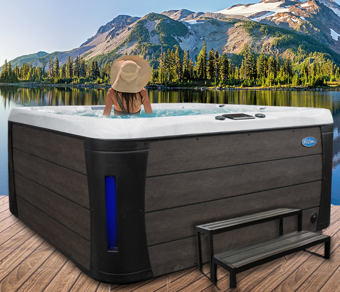 Calspas hot tub being used in a family setting - hot tubs spas for sale Sioux City